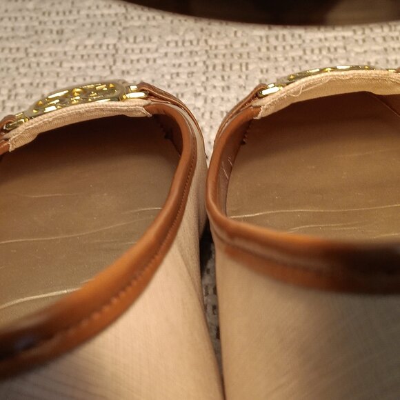 Christian Siriano Payless women's medallion & faux leather ballet flats sz 9 - Picture 9 of 13